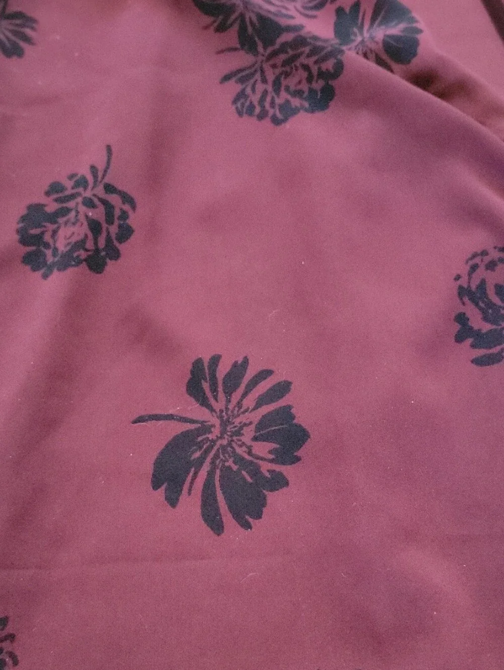Forever 21 Sz S Mauve Floral Sheer Duster Cardigan - Picture 2 of 7